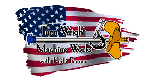 A picture of the american flag and a machine.