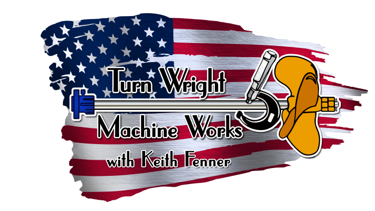 A picture of the american flag and a machine.