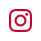 A red and white circle with an instagram logo
